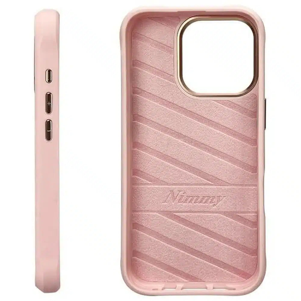 NIMMY COOL & CUTE 2.0 maskica s motivom mačke za iPhone 16 Pro - pink