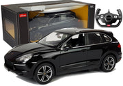 Auto na daljinsko upravljanje Porsche Cayenne Turbo Rastar 1:14- crni