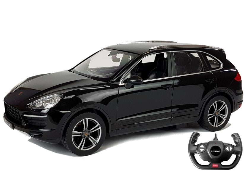 Auto na daljinsko upravljanje Porsche Cayenne Turbo Rastar 1:14- crni