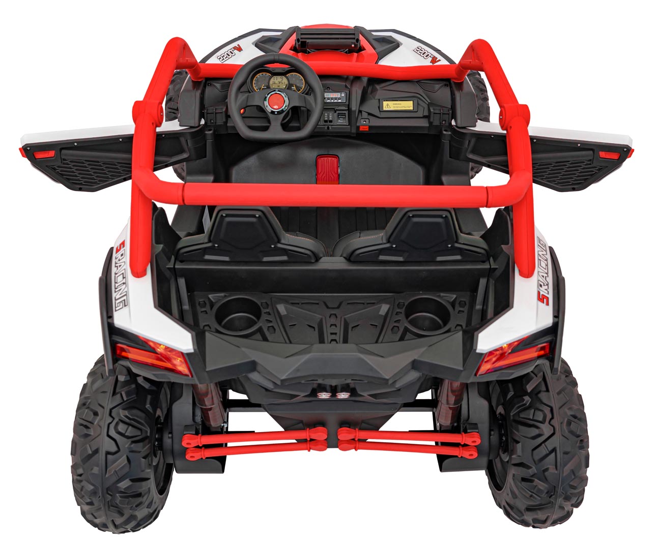 Buggy na akumulator SR SUPER 66 4x4 - dvosjed - crveni