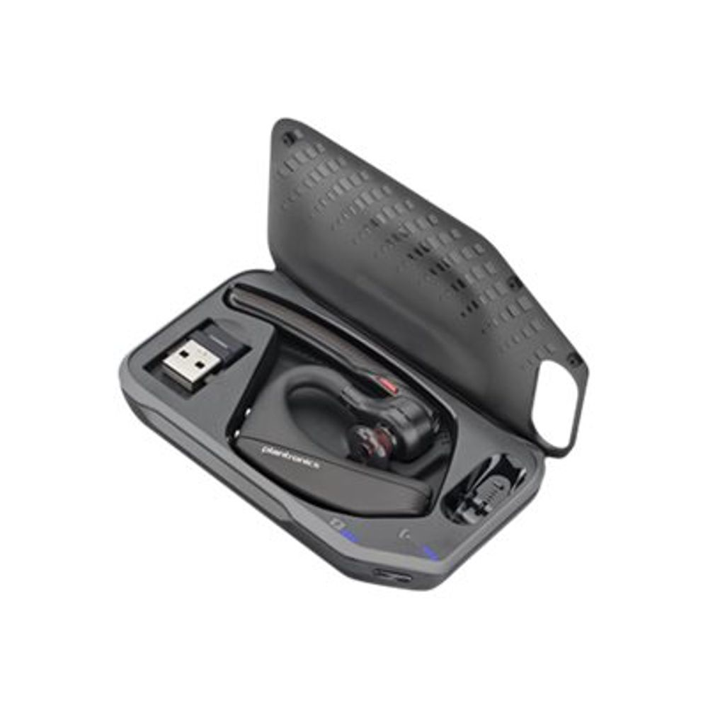 POLY Voyager 5200 Slušalice Bežično Kačenje na uho Car/Home office Bluetooth Postolje za punjenje Crno