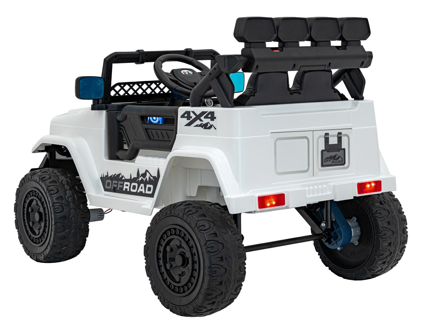Auto na akumulator Off-Road CLIMBER 4x4 - bijeli