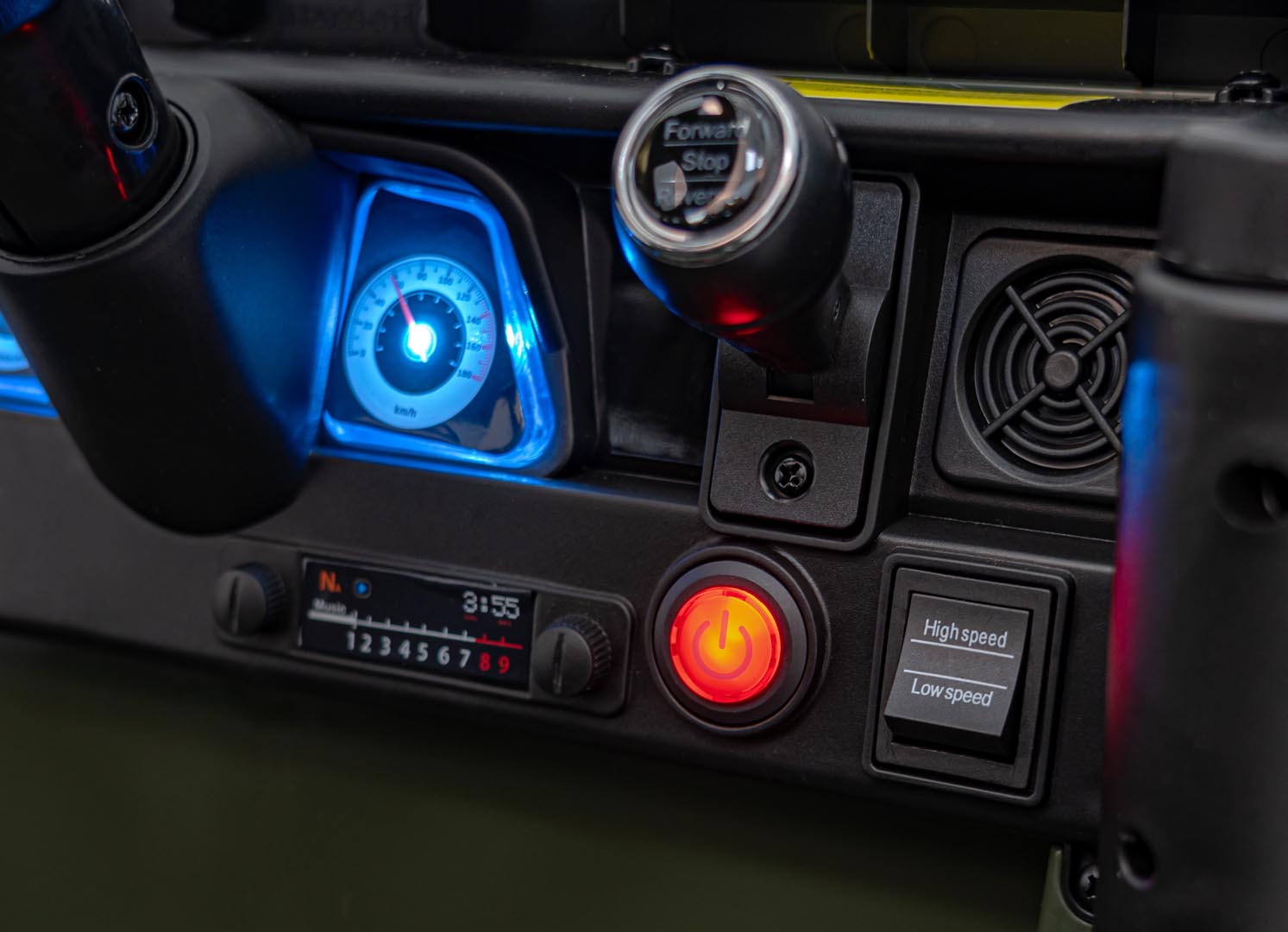 Auto na akumulator Off-Road CLIMBER 4x4 - zeleni