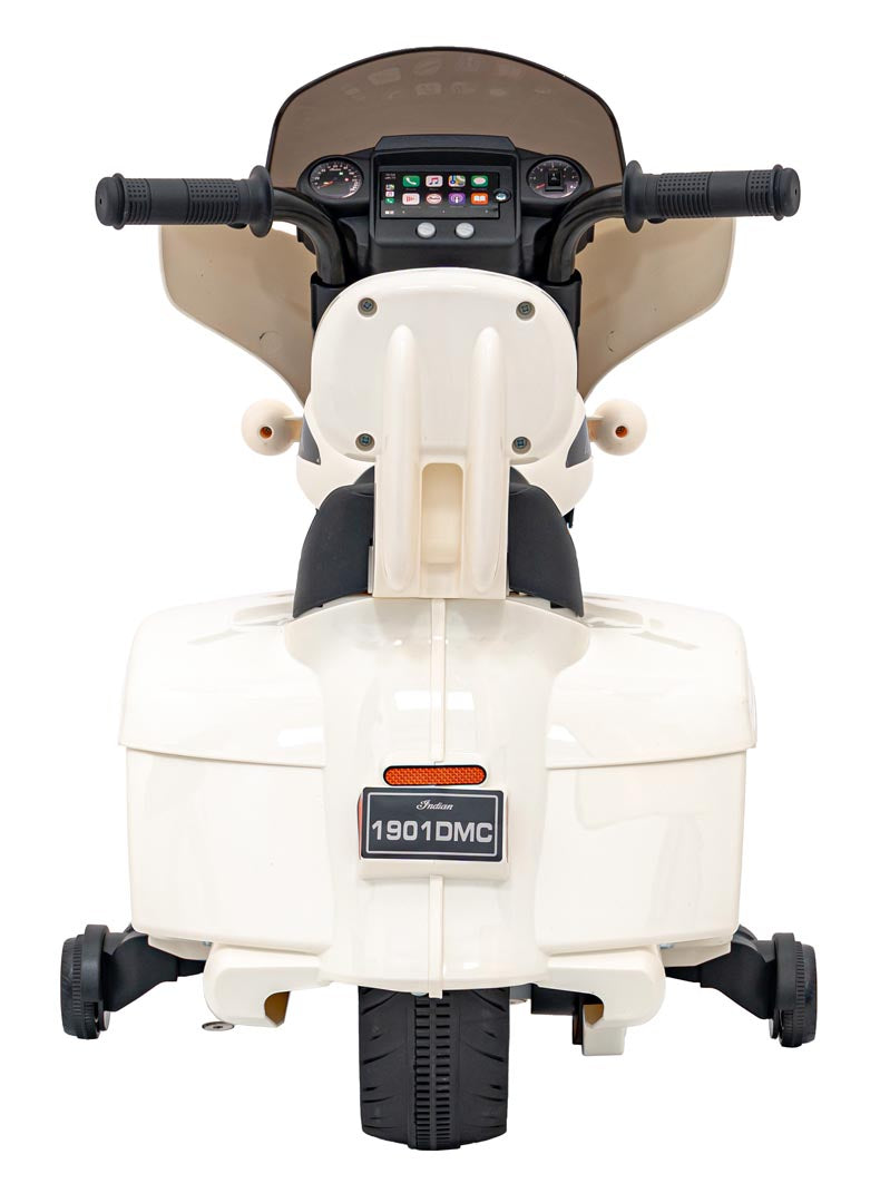 Licencirani motor na akumulator Chopper INDIAN - bijeli