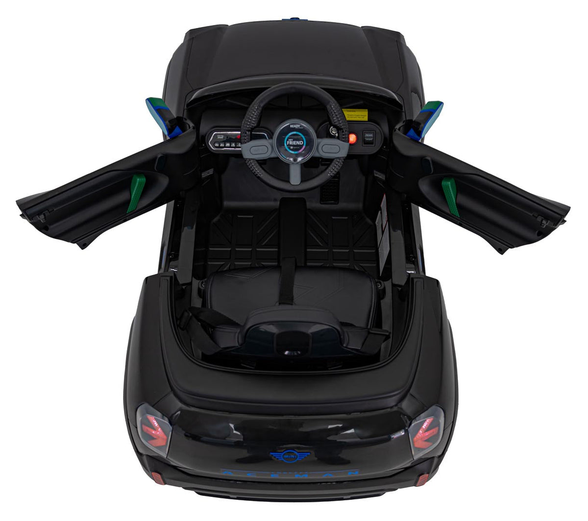 Licencirani auto na akumulator Mini Concept Aceman 4x4 - Crni
