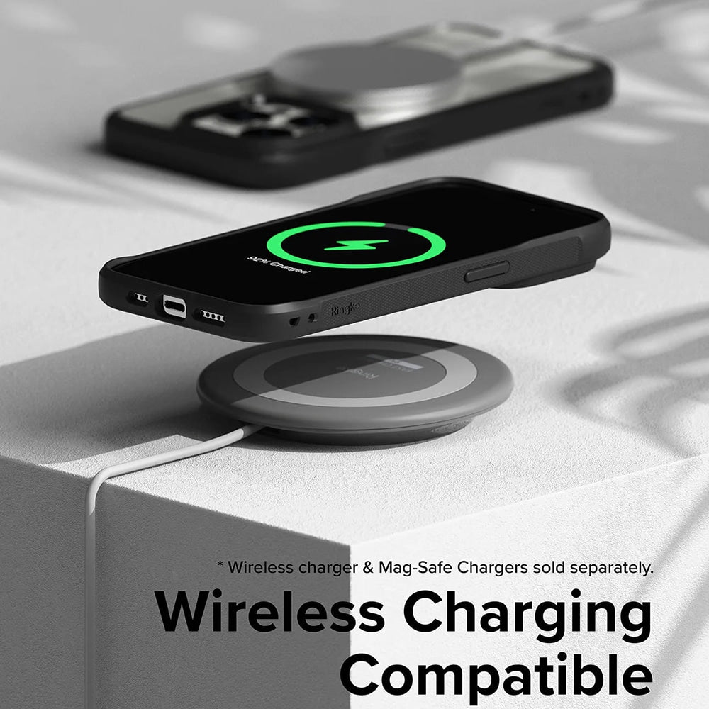 Ringke - Fusion Bold maska za iPhone 15 Pro Max - crna