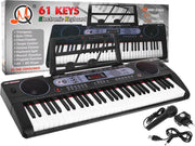 Dječji klavir MQ-602UFB sa stalkom za note + mikrofon