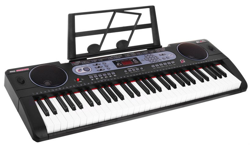 Dječji klavir MQ-602UFB sa stalkom za note + mikrofon