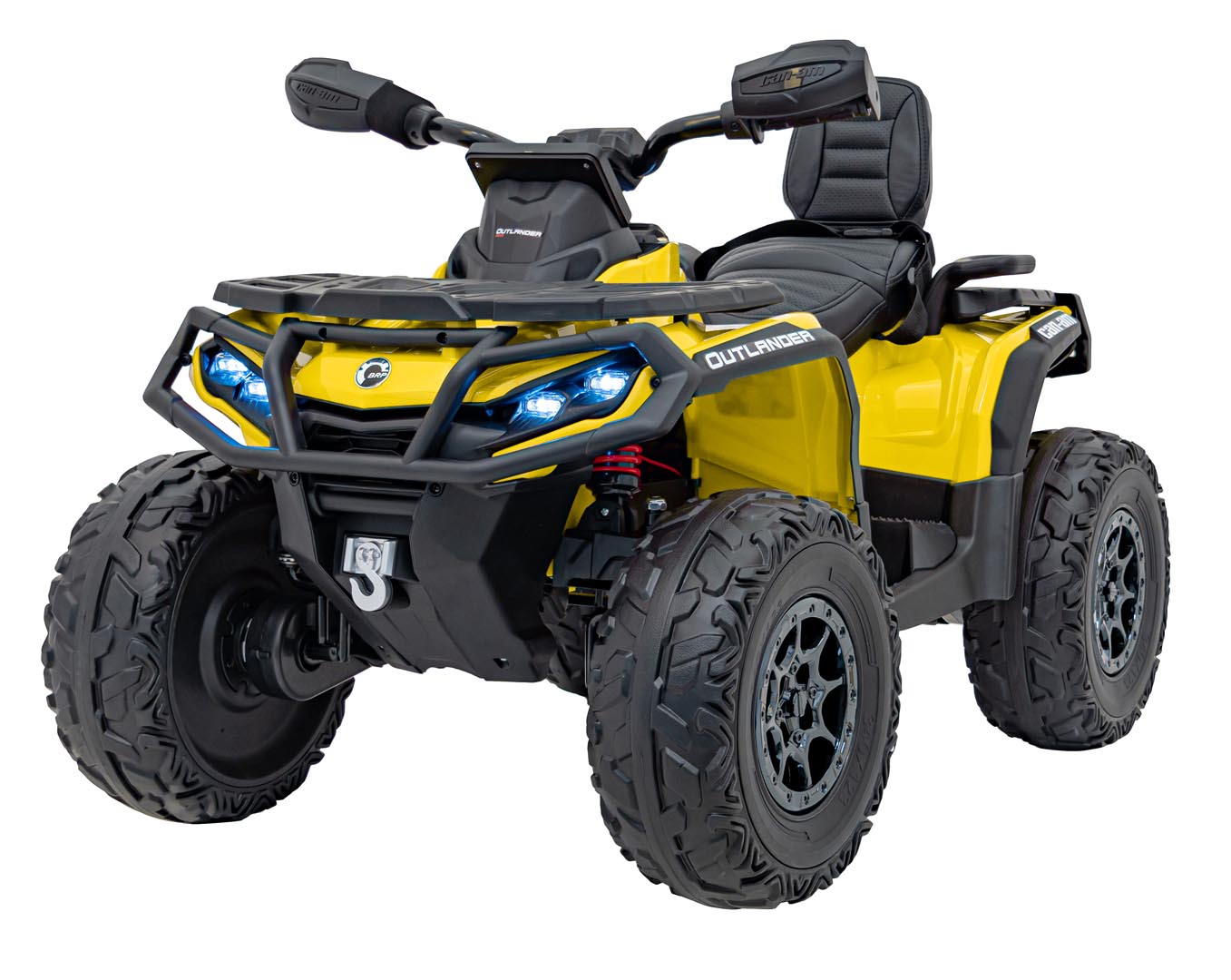 Quad na akumulator Can-Am Outlander ATV 4x4 200W - žuti