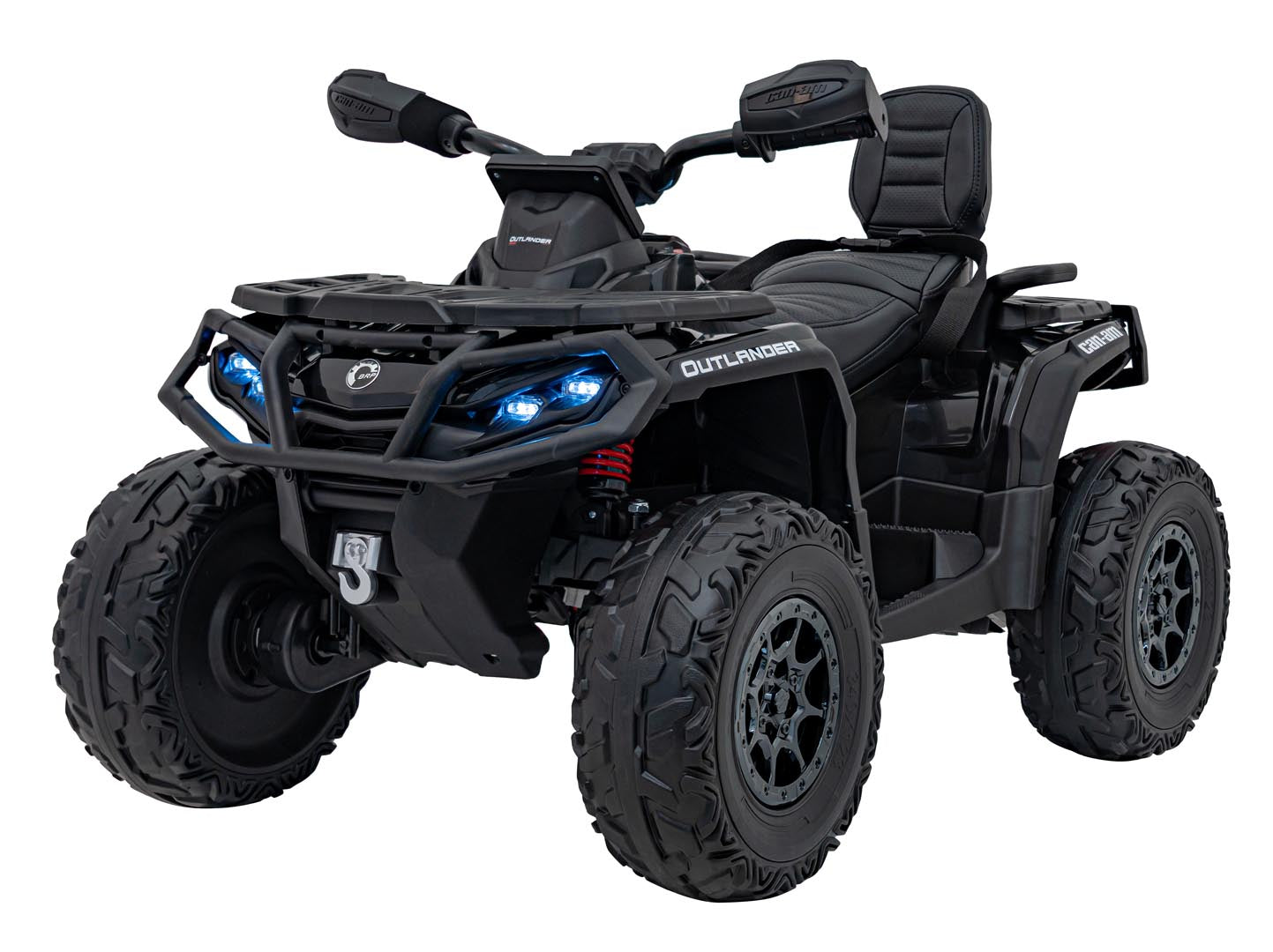 Quad na akumulator Can-Am Outlander ATV 4x4 200W - crni