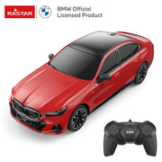 Licencirani auto na daljinsko upravljanje 1:24 BMW i5 RASTAR - crveni
