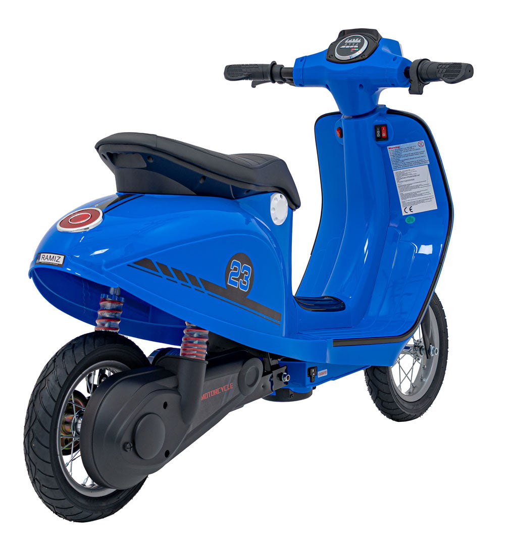 Motor na akumulator Retro 23 - plavi