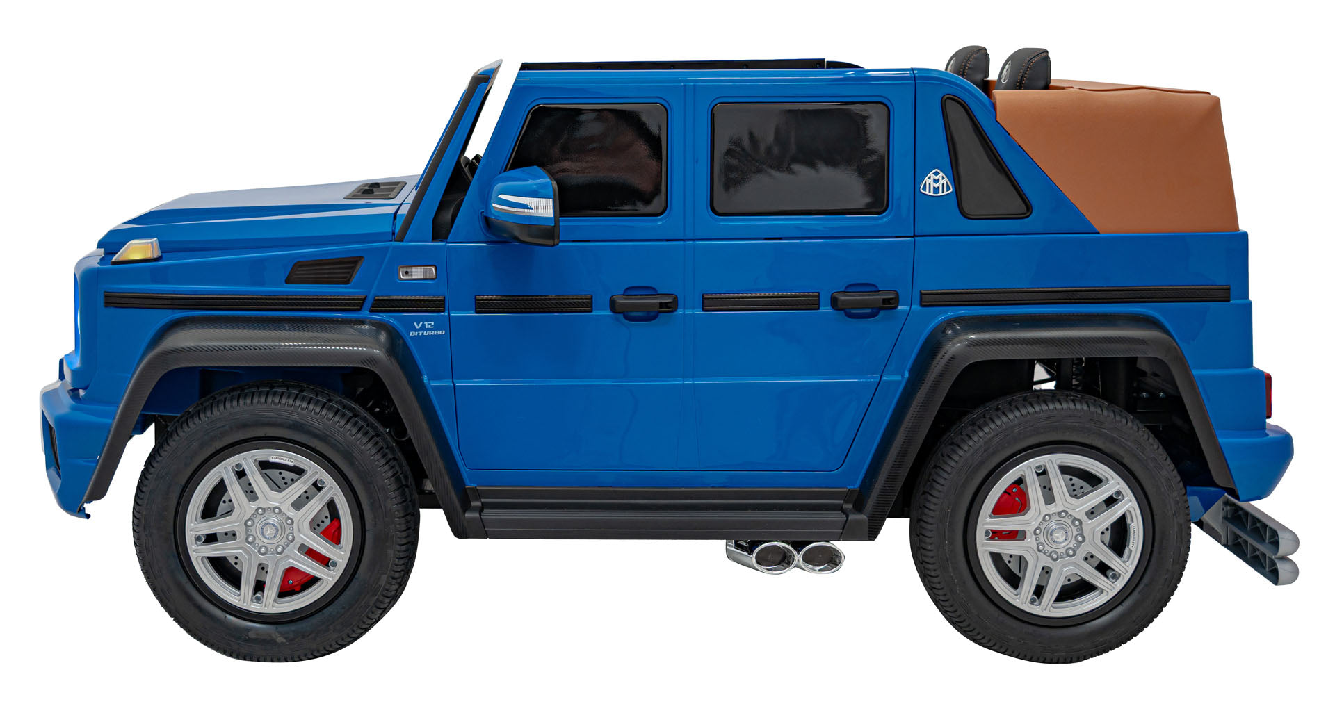 Licencirani auto na akumulator Mercedes Benz MAYBACH G650 4x4 - dvosjed - plavi