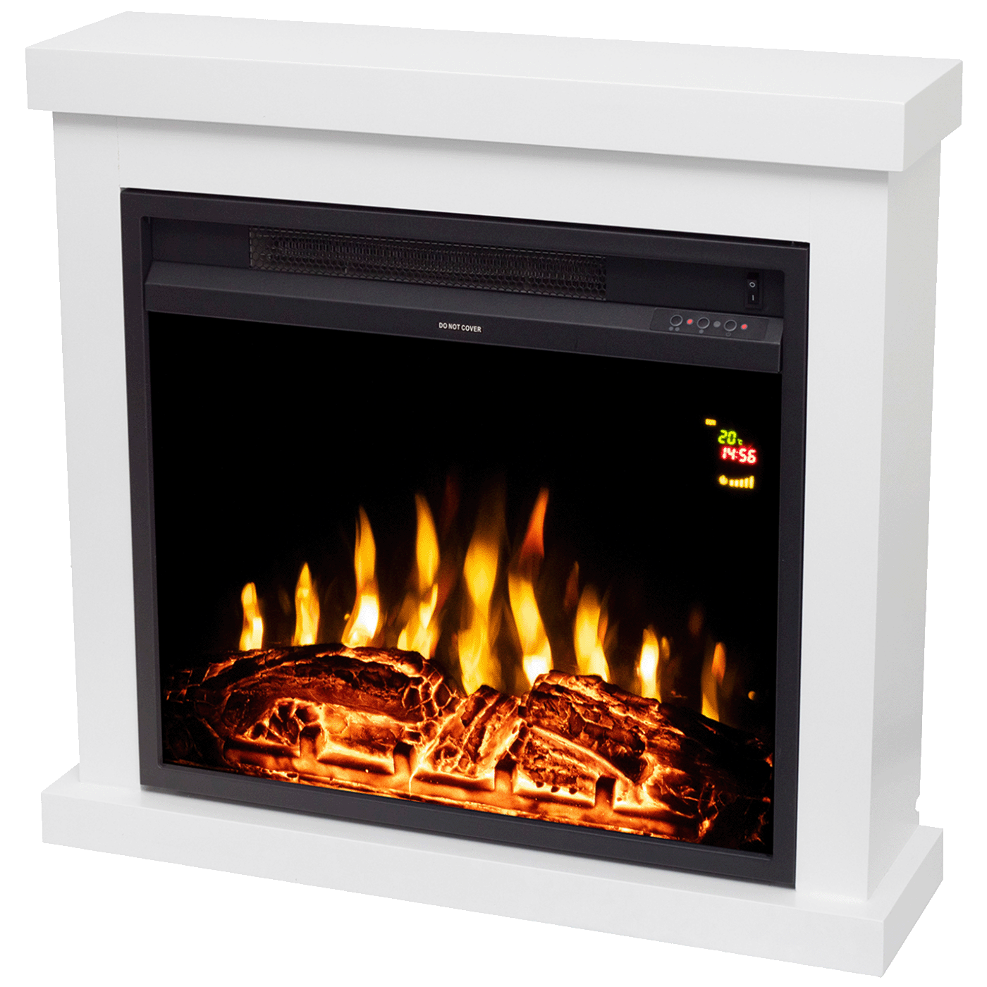 home Kamin, električni, 2000W, daljinski upravljač - FKK11