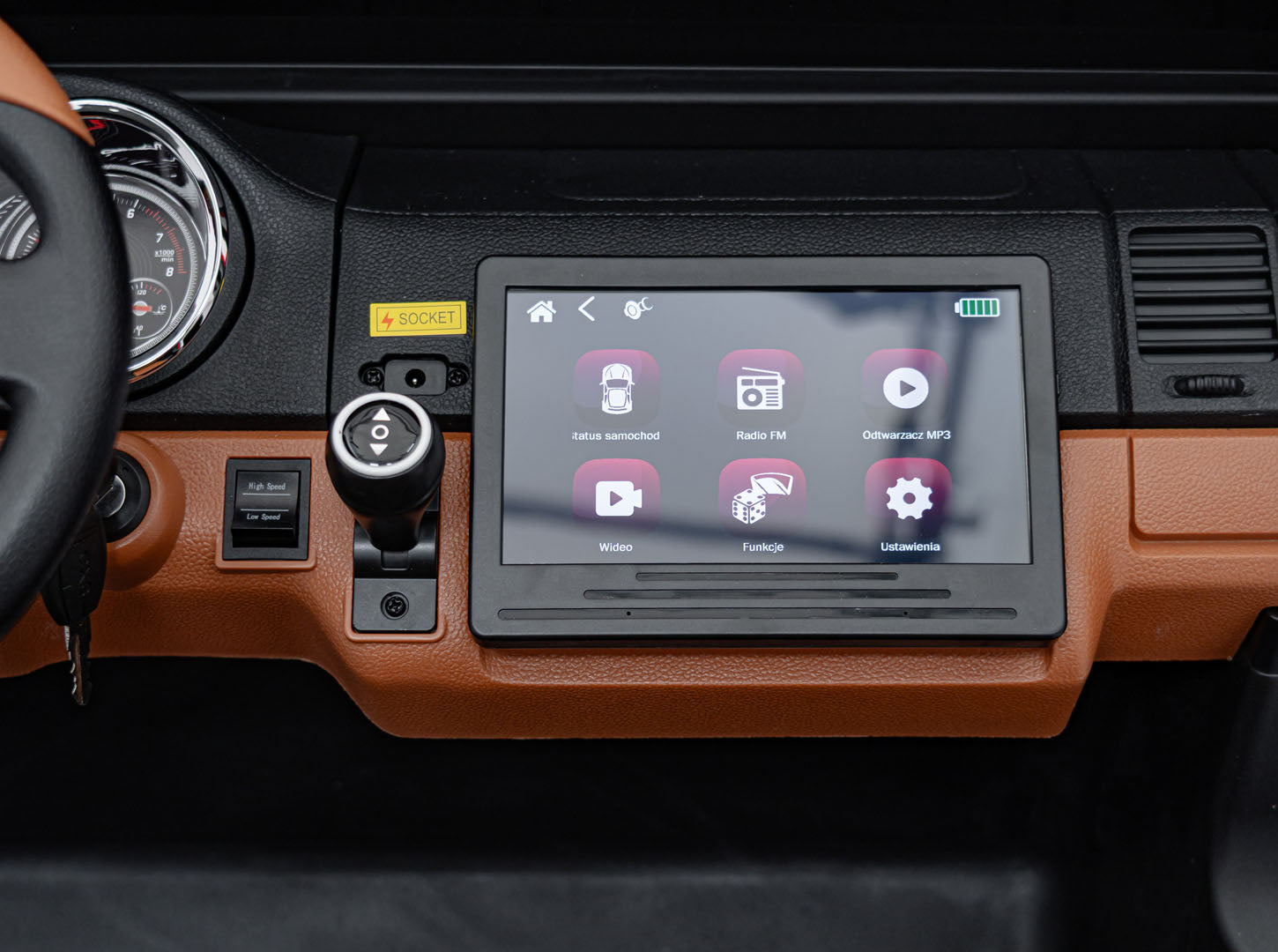 Licencirani auto na akumulator Mercedes Benz MAYBACH G650 STRONG - dvosjed - crni