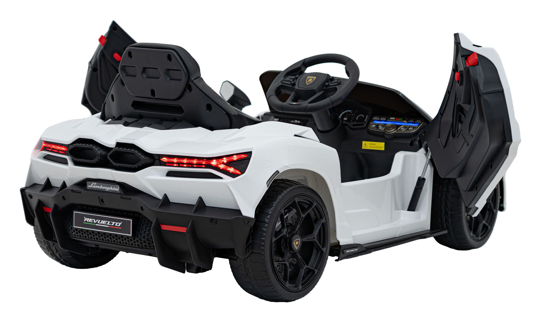Licencirani auto na akumulator Lamborghini Revuelto 4x4 - bijeli