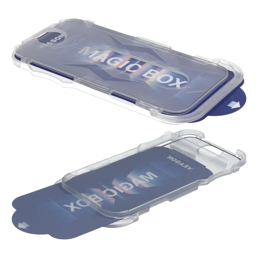 Kaljeno staklo 6D Pro Veason Easy-Install Glass - za iPhone 11 Pro Max crno