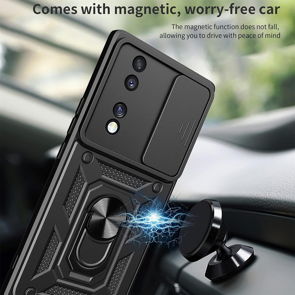 Techsuit – CamShield Series maska za Honor 70 – crna
