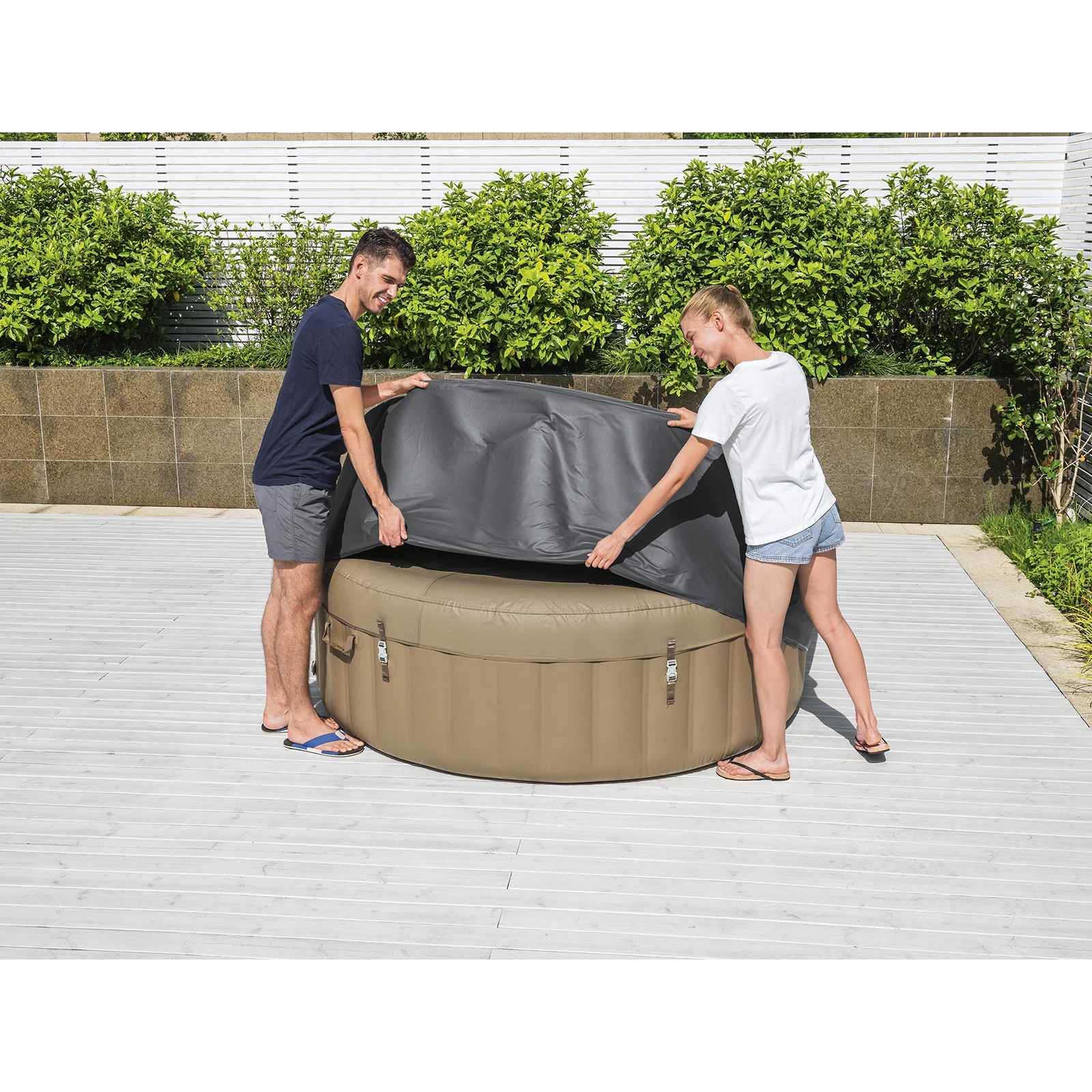 Bestway Pokrov PVC i POM Siva