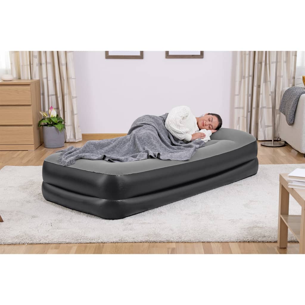 Bestway Napuhljivi zračni krevet s ugrađenom zračnom pumpom 191x97x46 cm