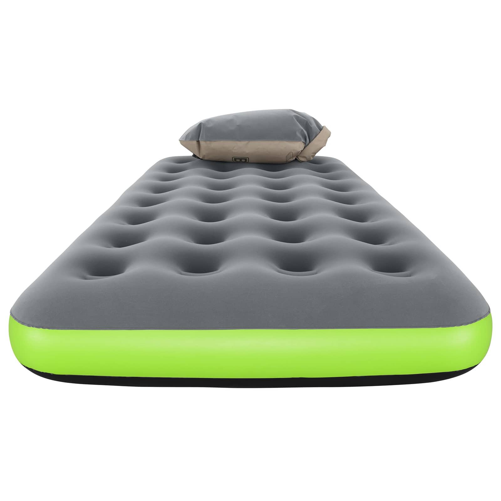 Bestway Zračni madrac 1-osobni 188 x 99 x 22 cm Siva i Zelena