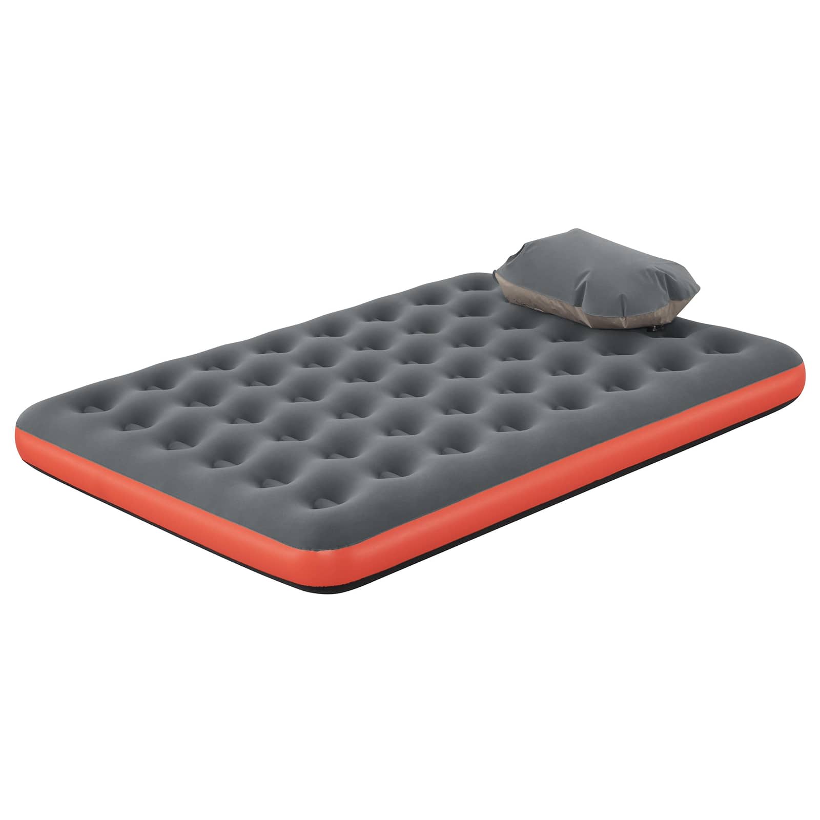 Bestway Zračni madrac 2-osobni 203 x 152 x 22 cm Siva i Crvena