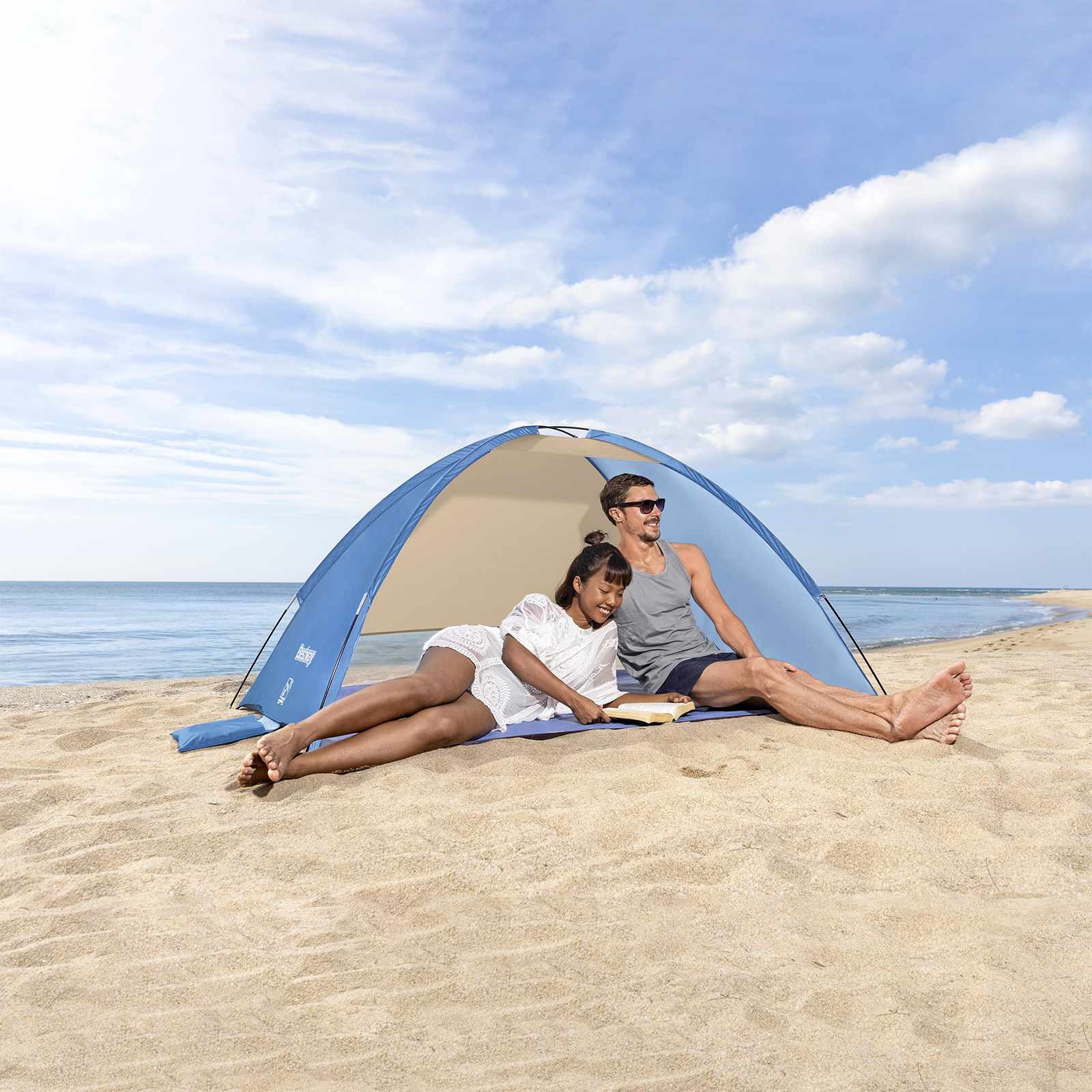 Bestway Plažni Šator Ljubičasta 2 x 1,2 x 0,95 m