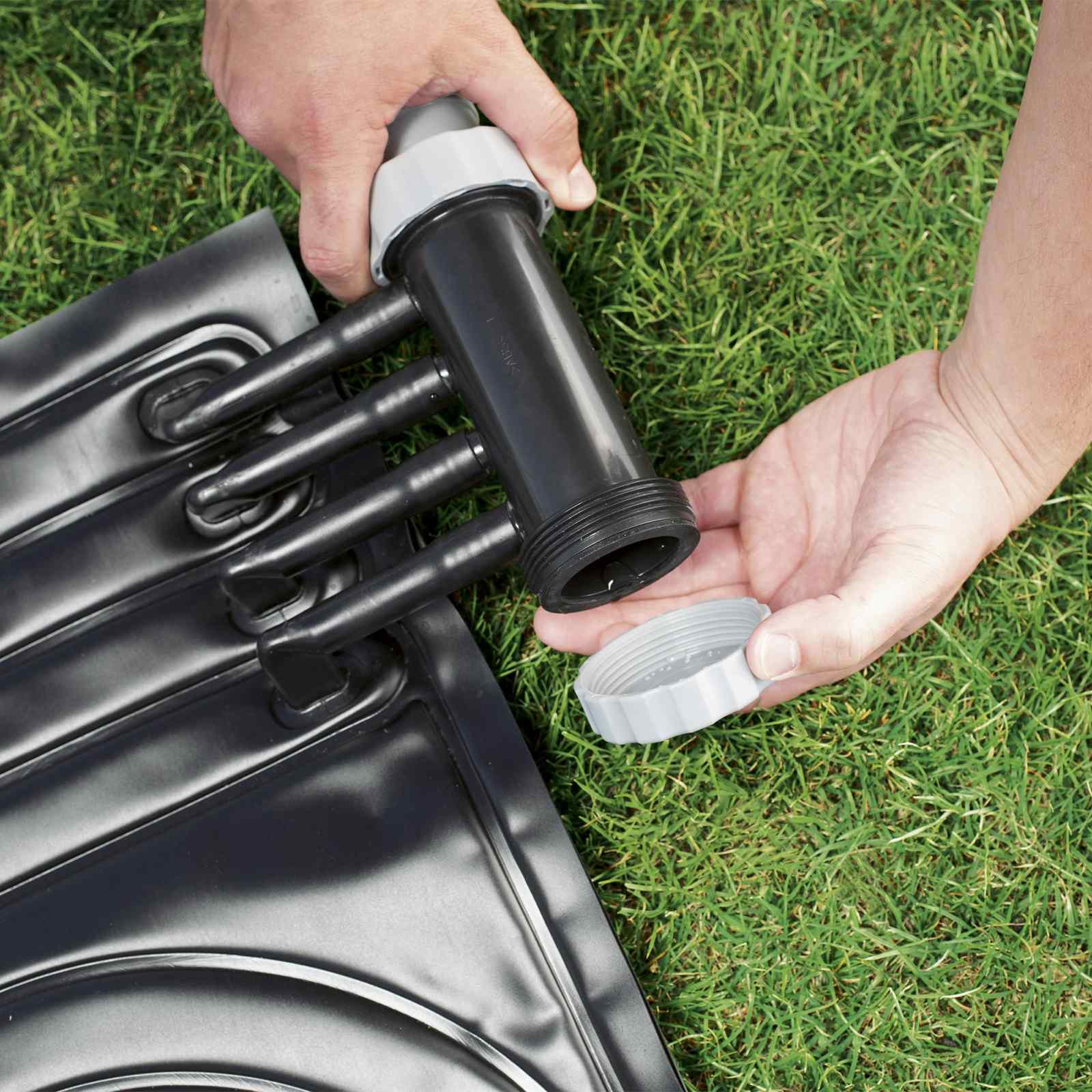 Bestway Solarna podloga za grijanje bazena Crna 110 x 171 cm PVC