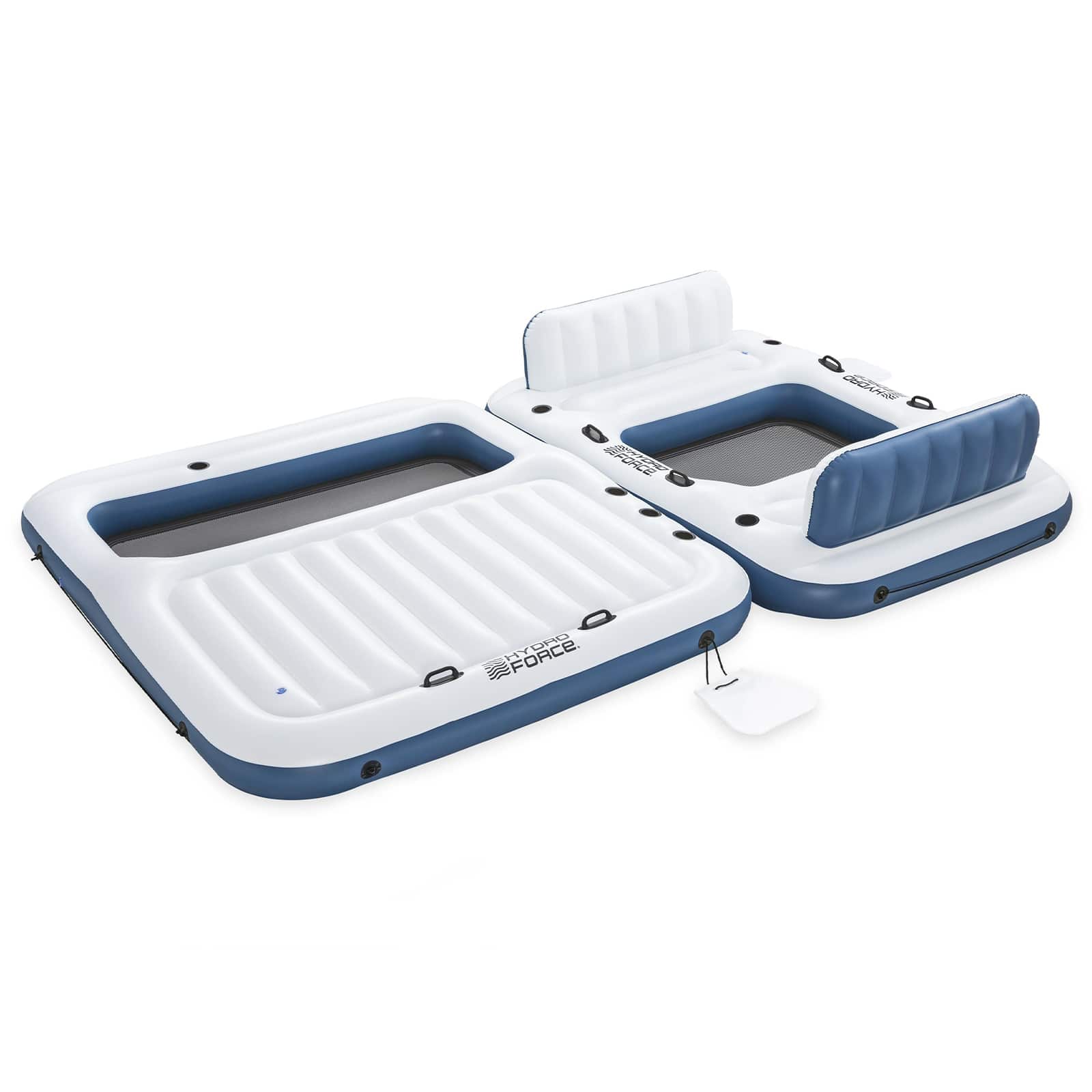 Bestway Hydro-Force plutajući otok 2 kom. PVC Bijela i plava