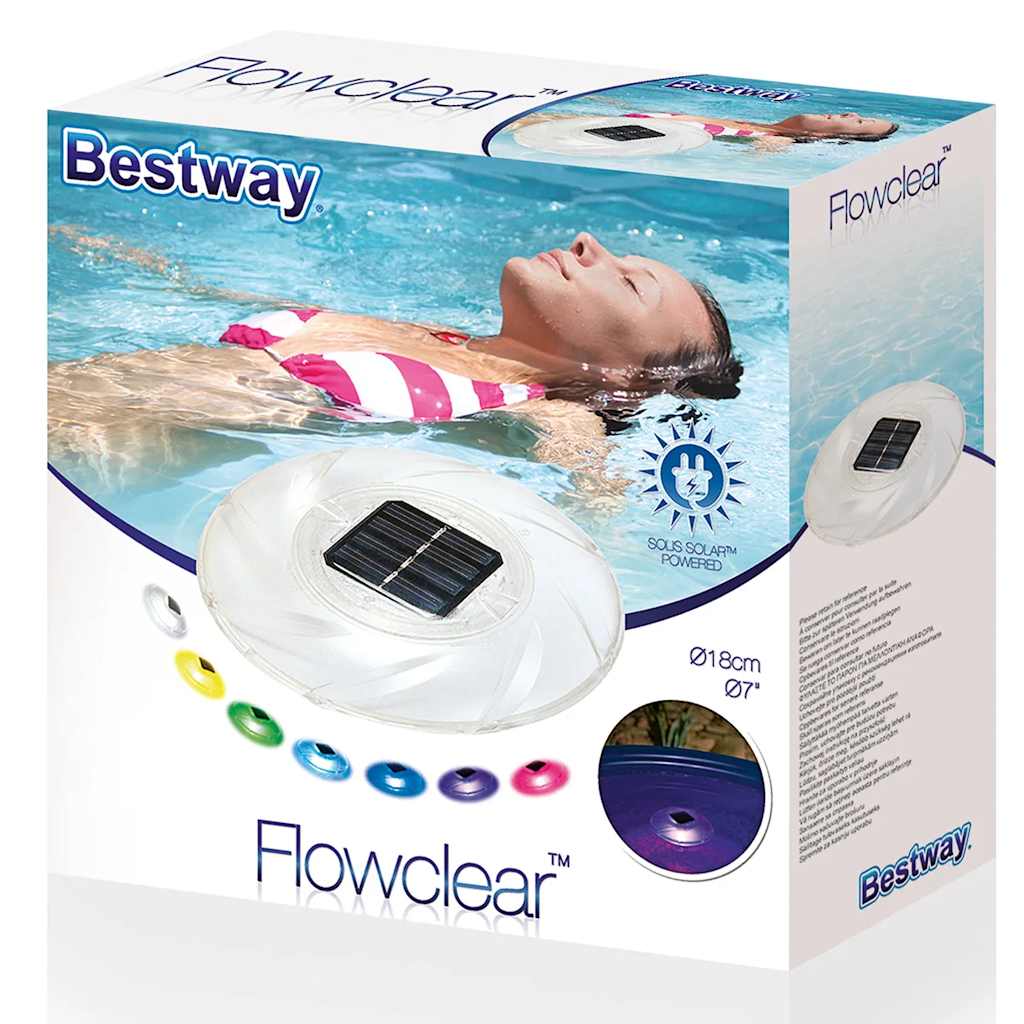 Bestway plutajuća solarna svjetiljka 58111