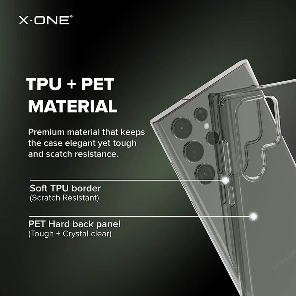 X-ONE Dropguard Case Lite za Samsung Galaxy S23 Ultra