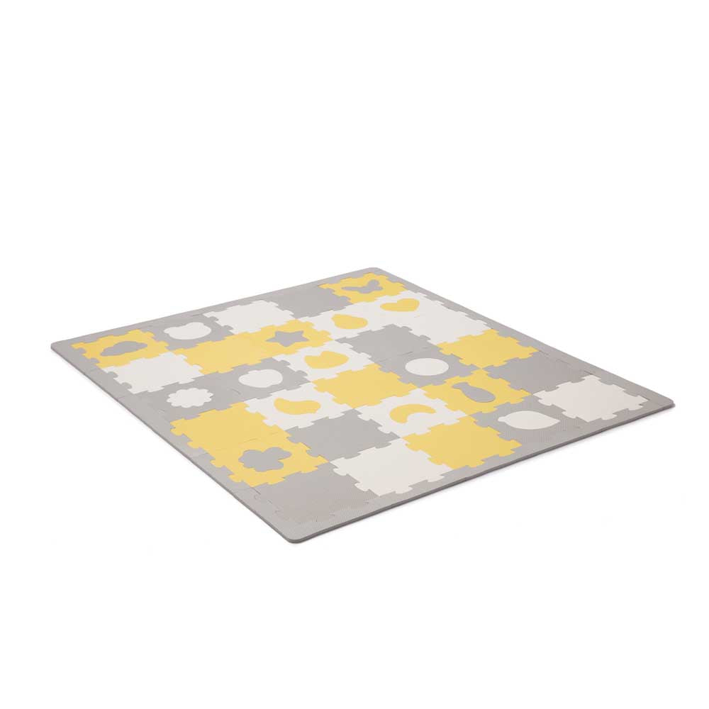 Kinderkraft puzzle LUNO oblici - Žute