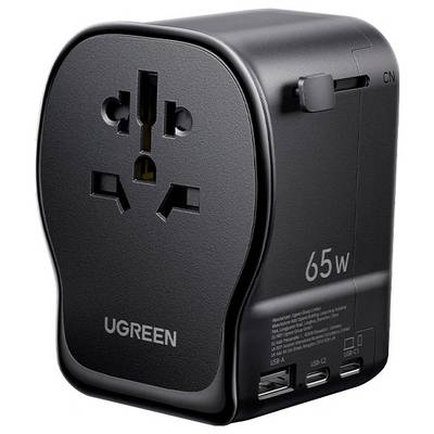 Ugreen 55001 punjač za mobitel Univerzalno Crno, Sivo AC Brzo punjenje U zatvorenom