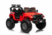 Auto na akumulator Extreme Sport 4x4 s podesivom dužinom vozila - dvosjed - crveni