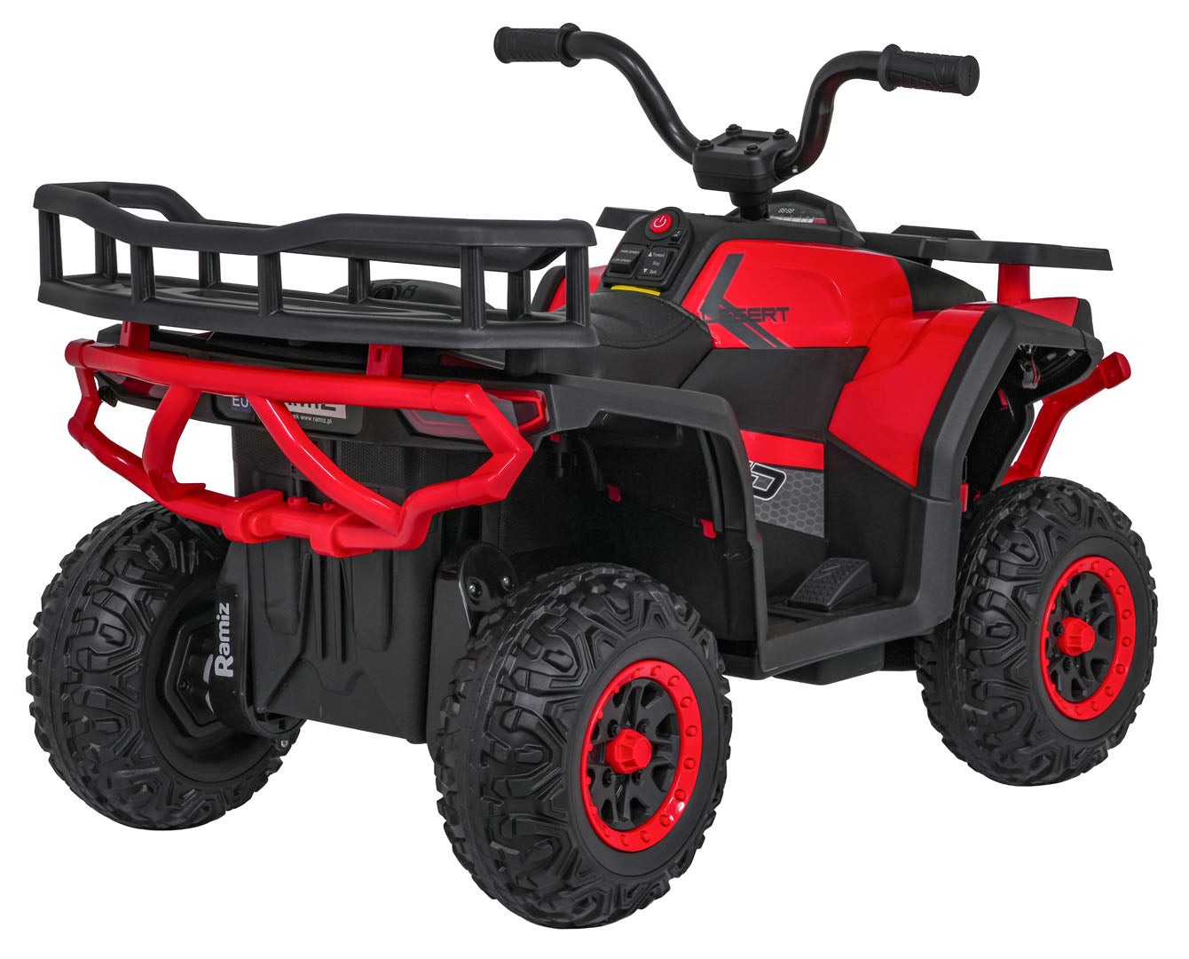 Quad na akumulator ATV Robust 01 4x4 - crveni