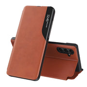 Elegantna knjižna futrola View Case za Samsung Galaxy A25 5G - Narančasta KP36681