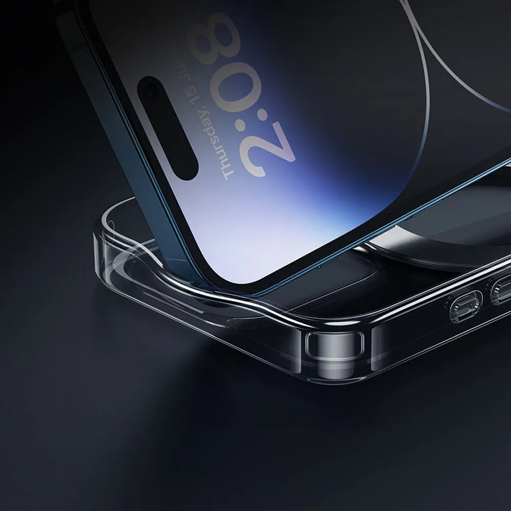 HOCO AS1 futrola s MagSafe kompatibilnim rotirajućim prstenom za IPHONE 15 PRO MAX crna