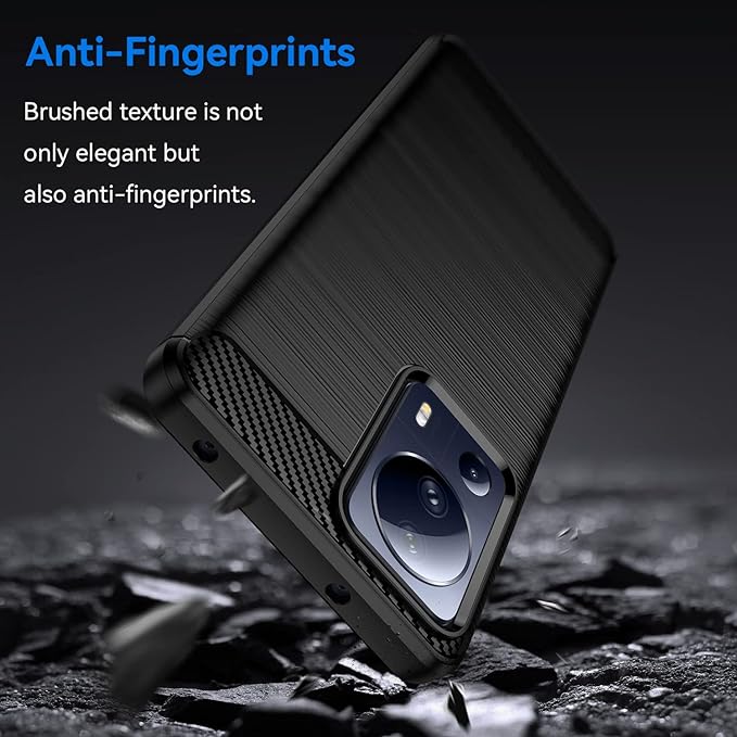 CARBON Case maska za XIAOMI 13 Lite crna