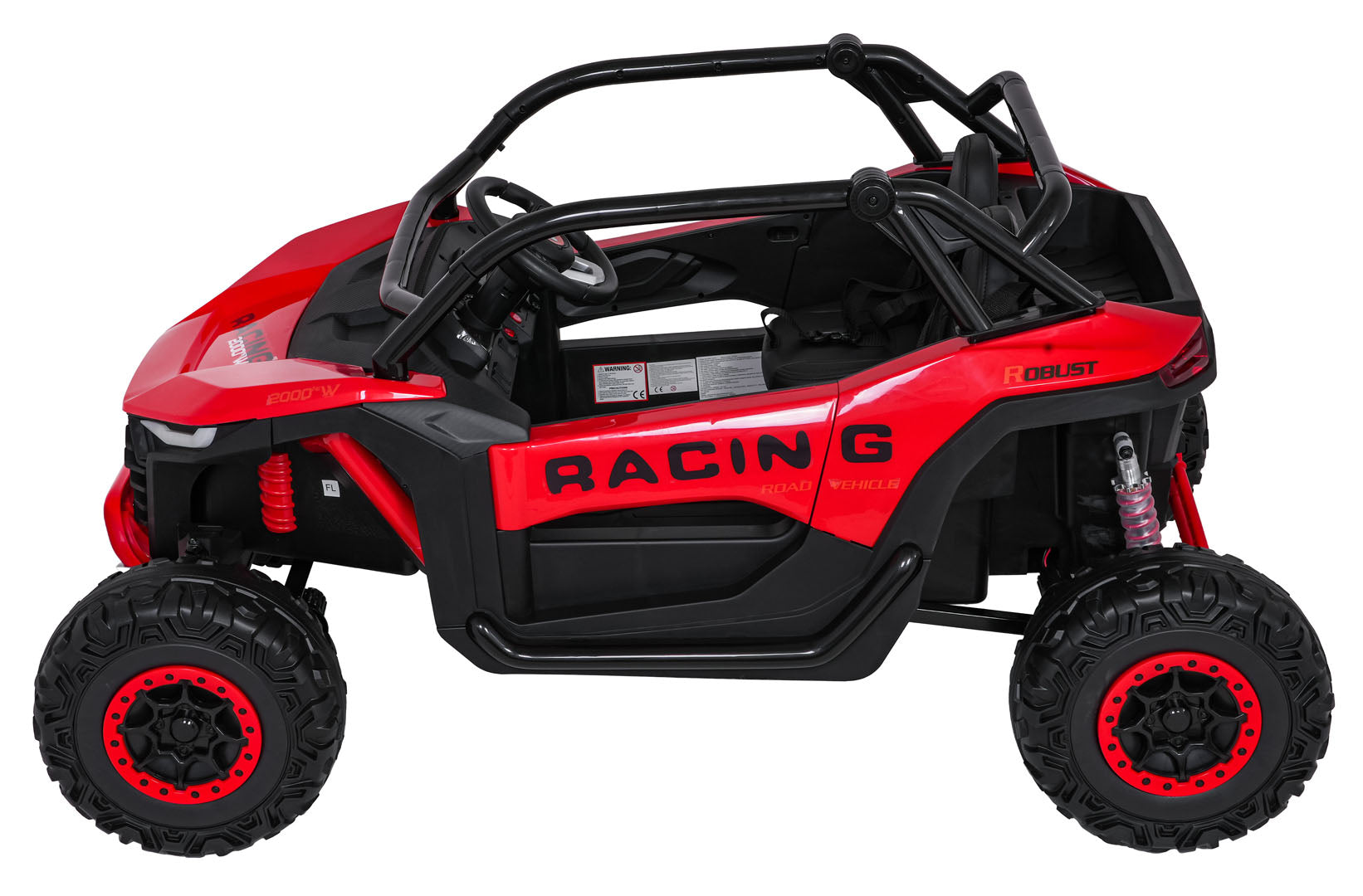 Buggy na akumulator RACING Road 2000 4x4 - dvosjed - crveni