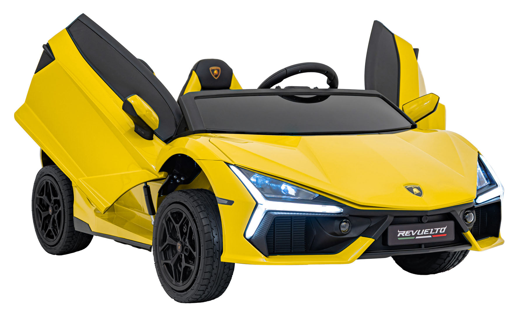 Licencirani auto na akumulator Lamborghini Revuelto XL STRONG - dvosjed - žuti