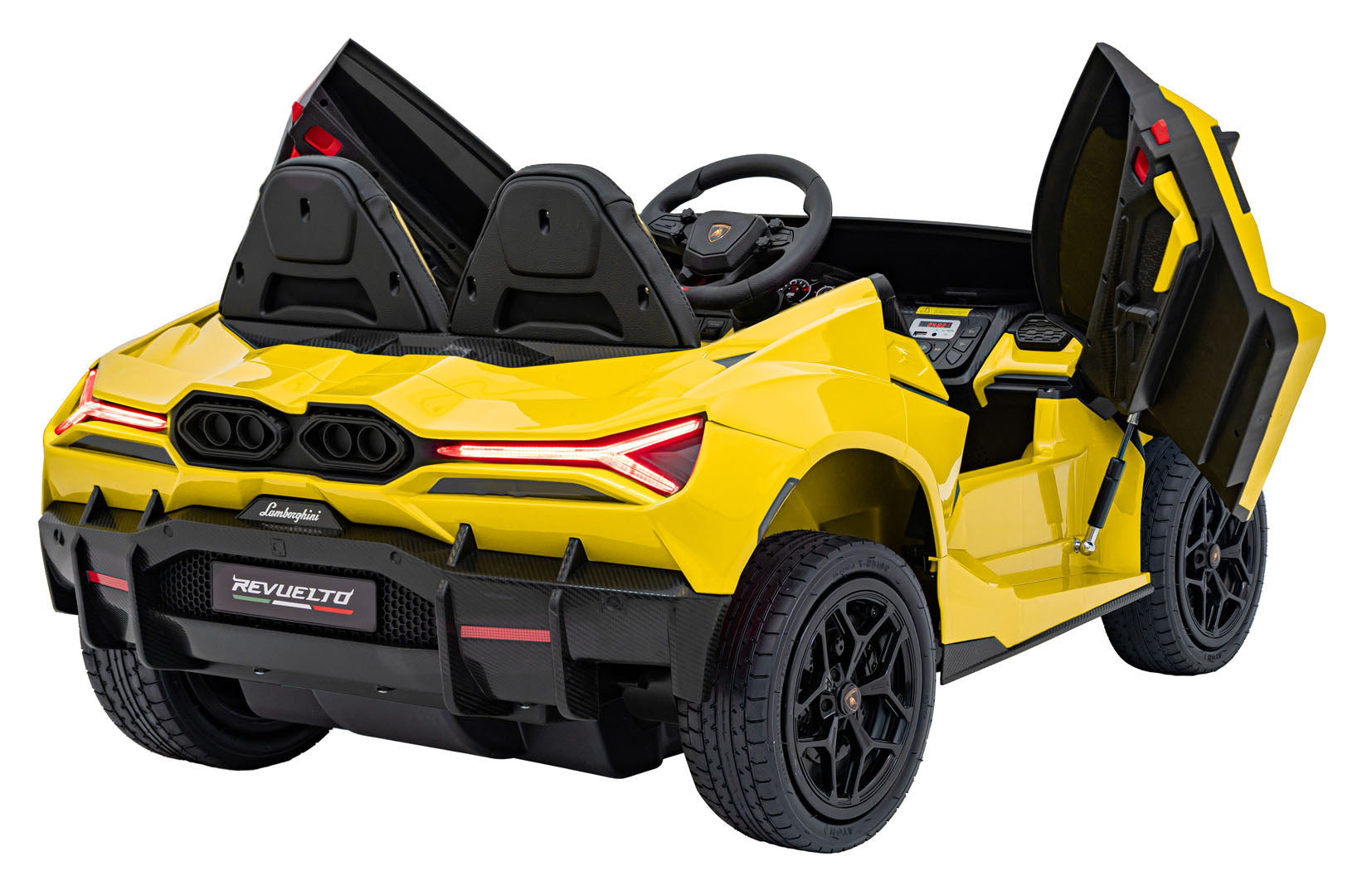 Licencirani auto na akumulator Lamborghini Revuelto XL STRONG - dvosjed - žuti