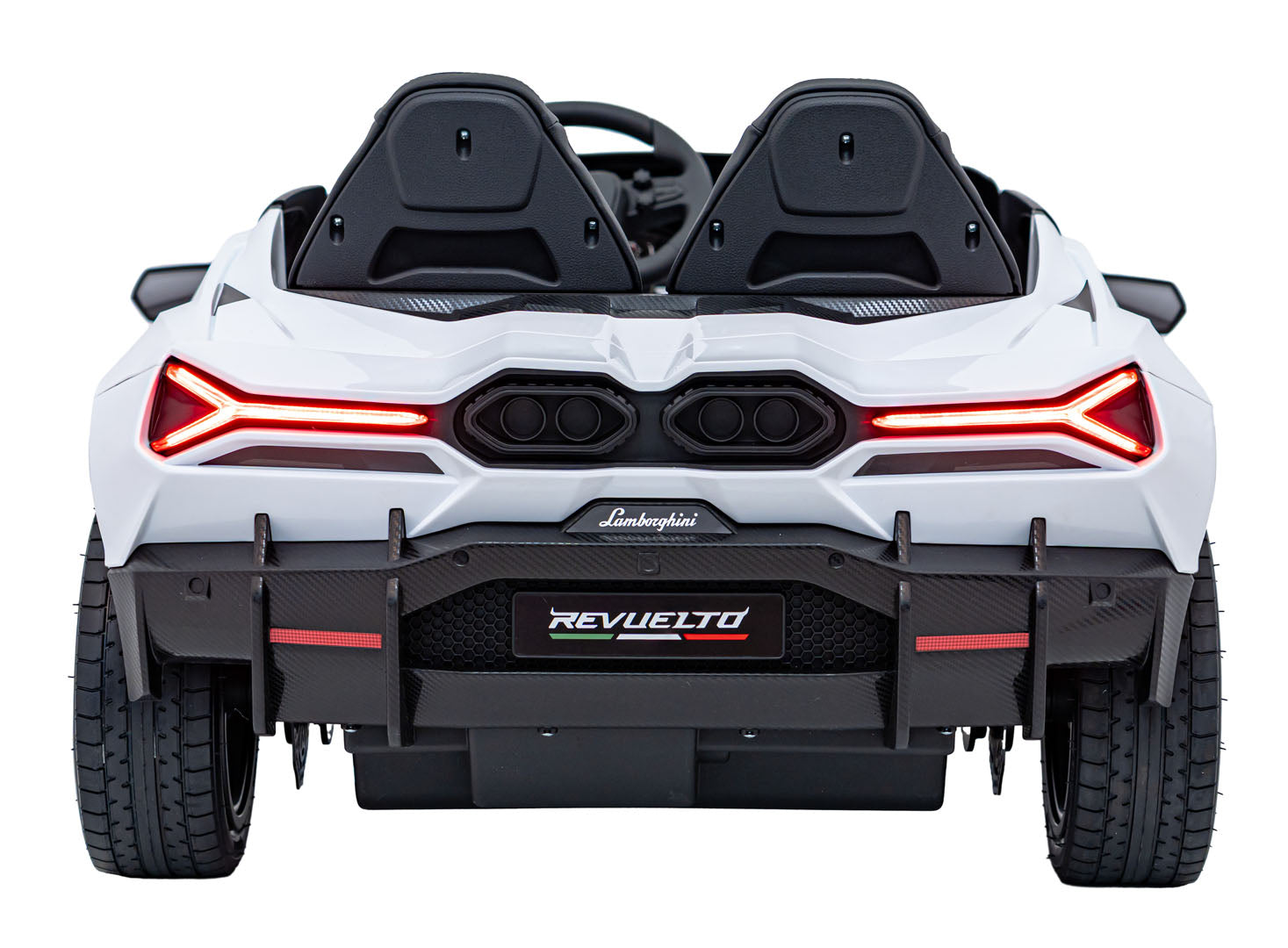 Licencirani auto na akumulator Lamborghini Revuelto XL STRONG - dvosjed - bijeli