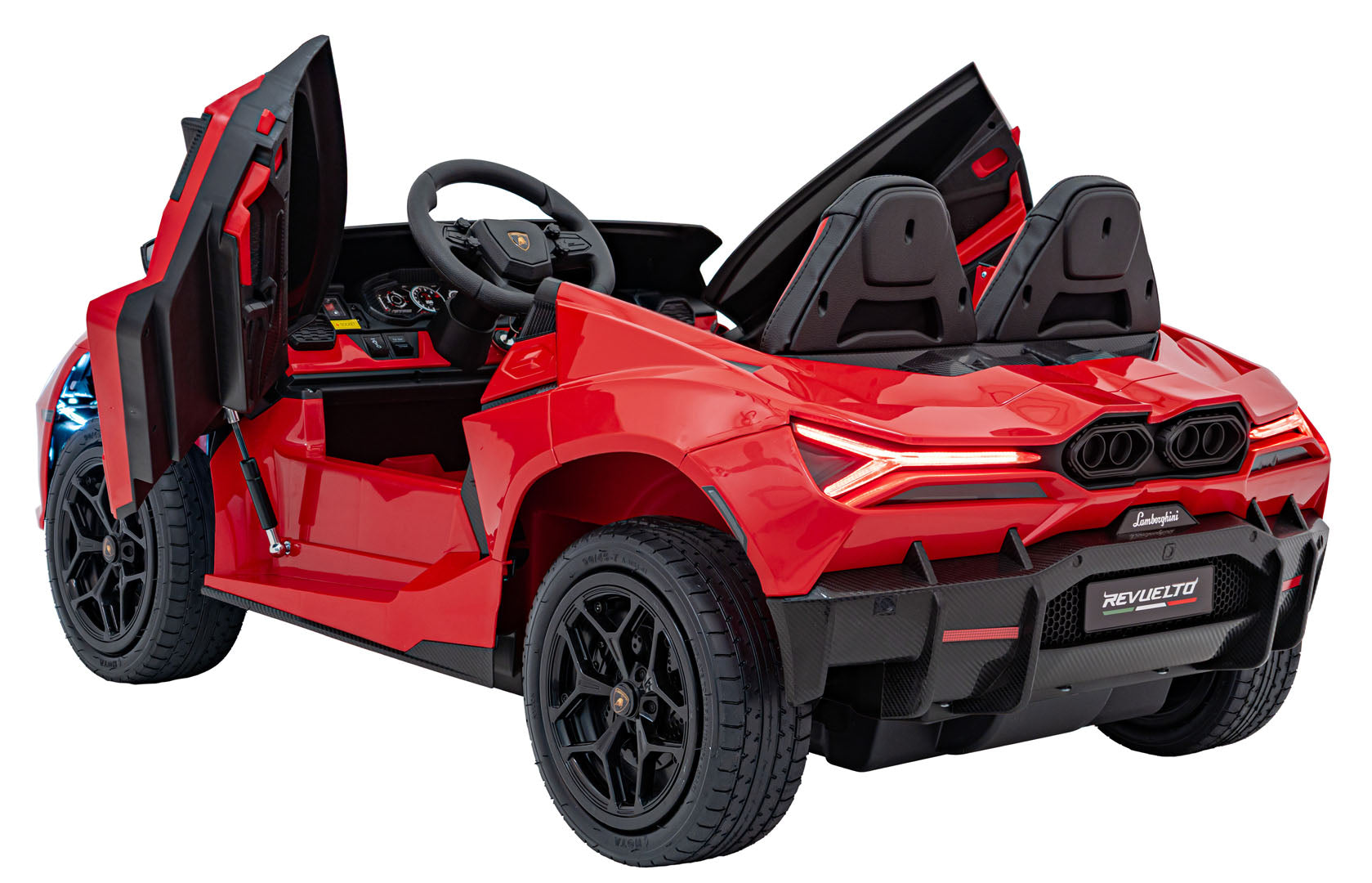Licencirani auto na akumulator Lamborghini Revuelto XL STRONG - dvosjed - crveni