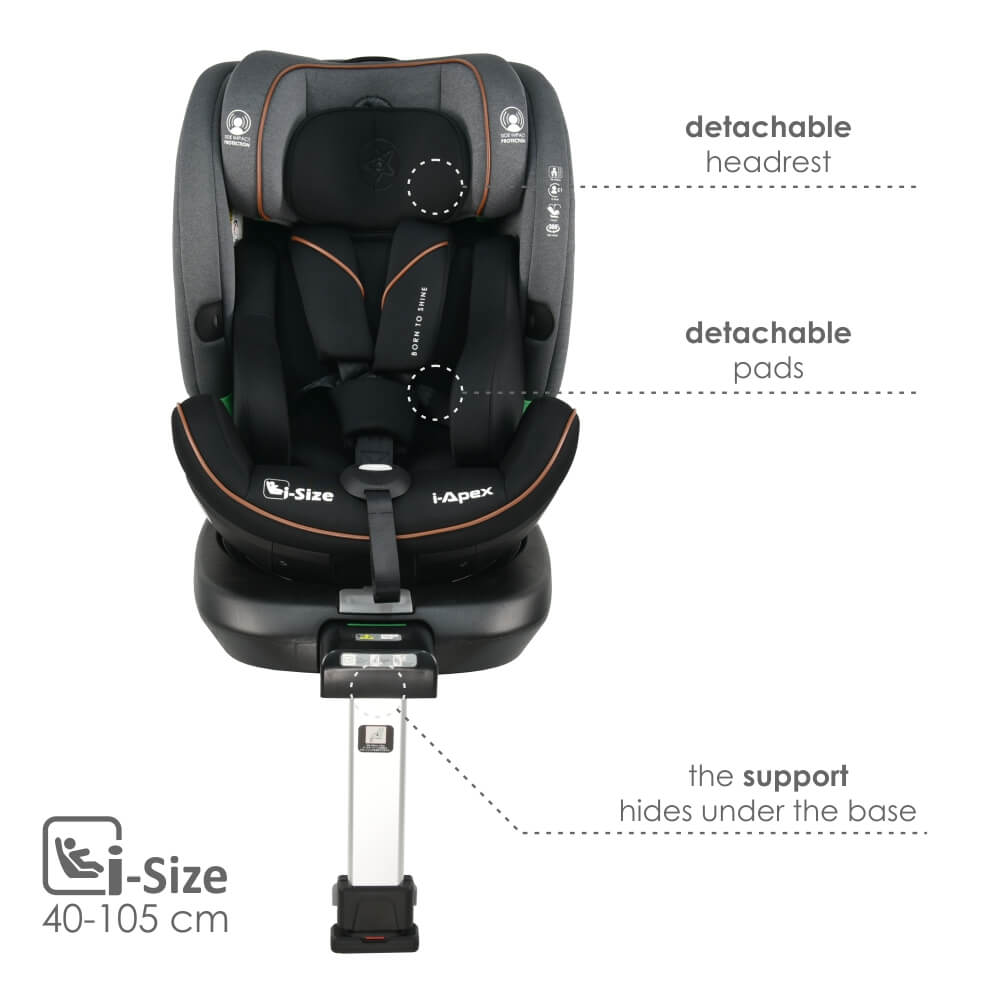 BEBESTARS autosjedalica i-Apex i-Size 360°