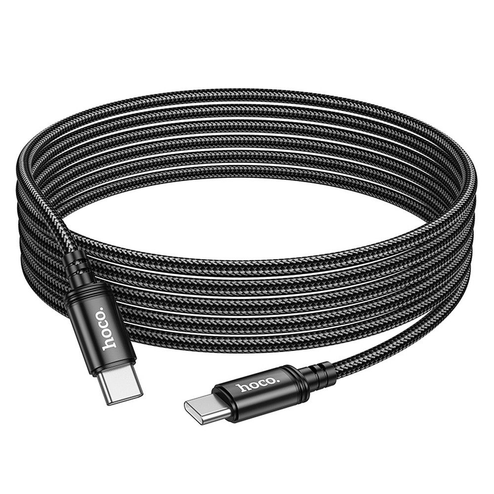 USB C na USB C kabel Hoco PD 3A 60W 3m X91 crni