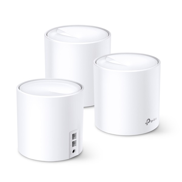 TP-Link Deco X60 Dvofrekvencijski (2,4 GHz / 5 GHz) Wi-Fi 6 (802.11ax) Bijelo 2 Unutarnji