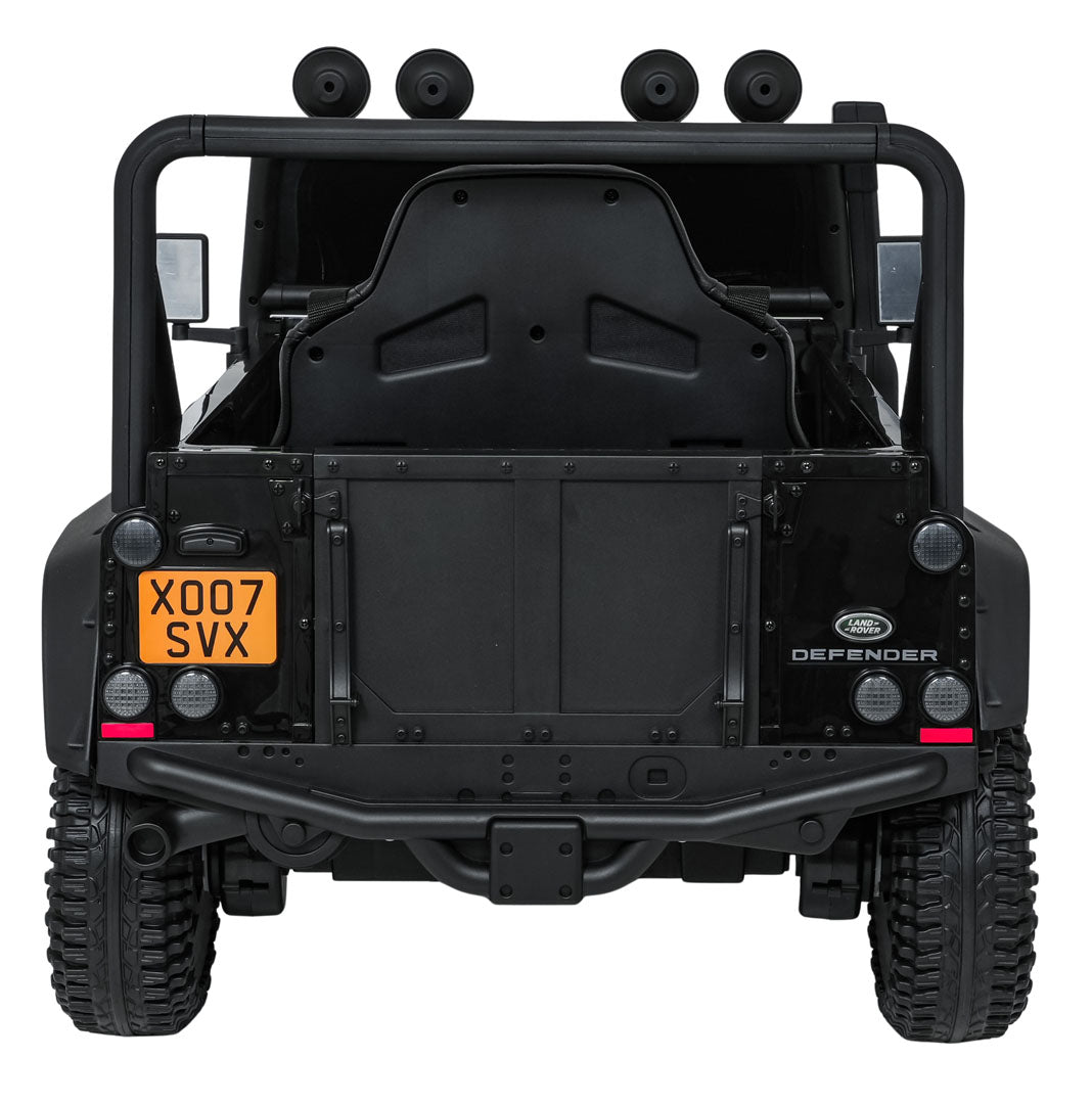 Licencirani auto na akumulator Land Rover Defender 110 SVX Concept - crni