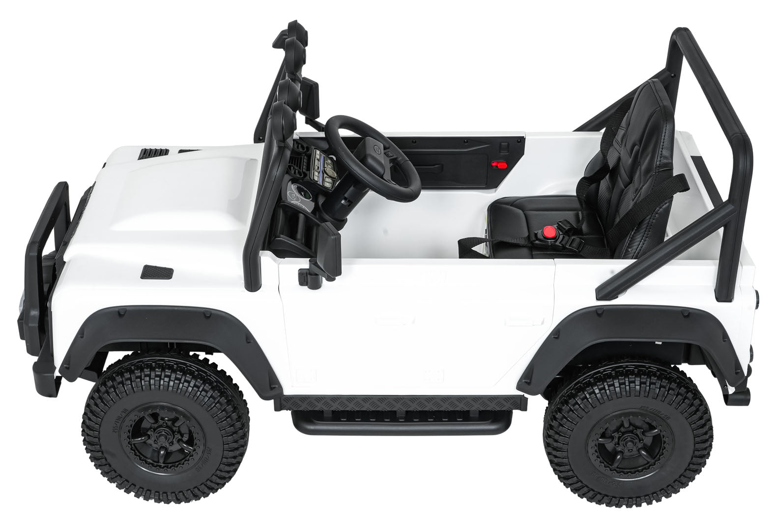 Licencirani auto na akumulator Land Rover Defender 110 SVX Concept - bijeli