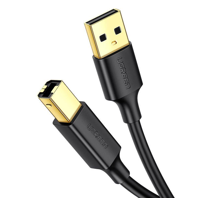Ugreen 10351 USB kabel 3 m USB 2.0 USB A USB B Crno