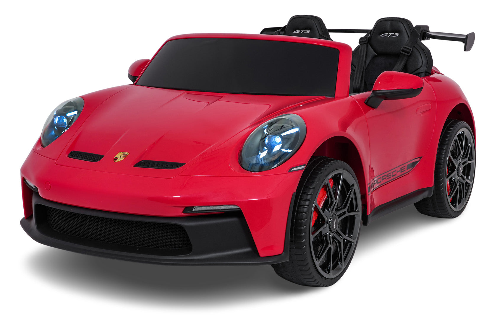 Licencirani auto na akumulator Porsche 911 GT3 4x4 STRONG - dvosjed - crveni